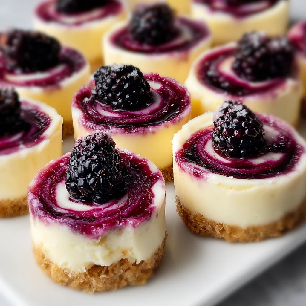 Decadent Berry Swirl Cheesecake Bites for Sweet Moments