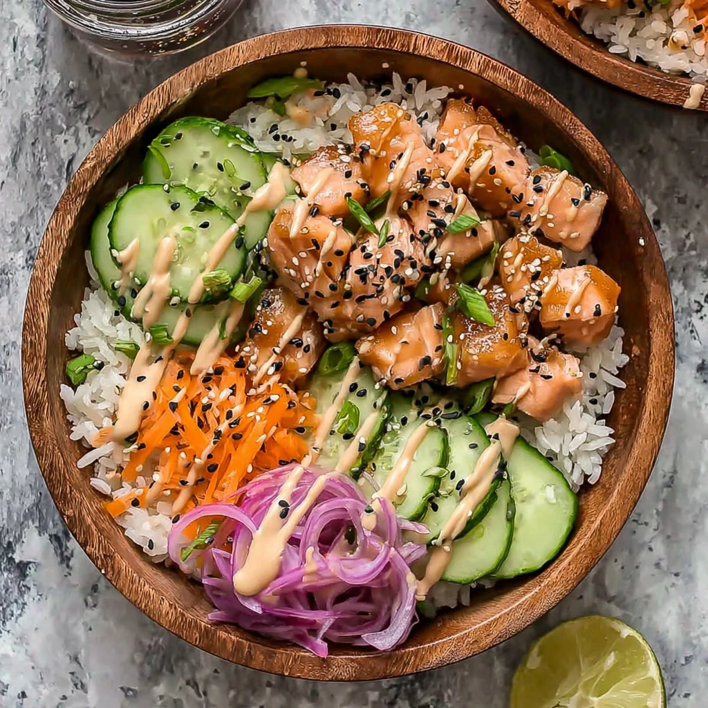 Easy Miso Salmon Bowl