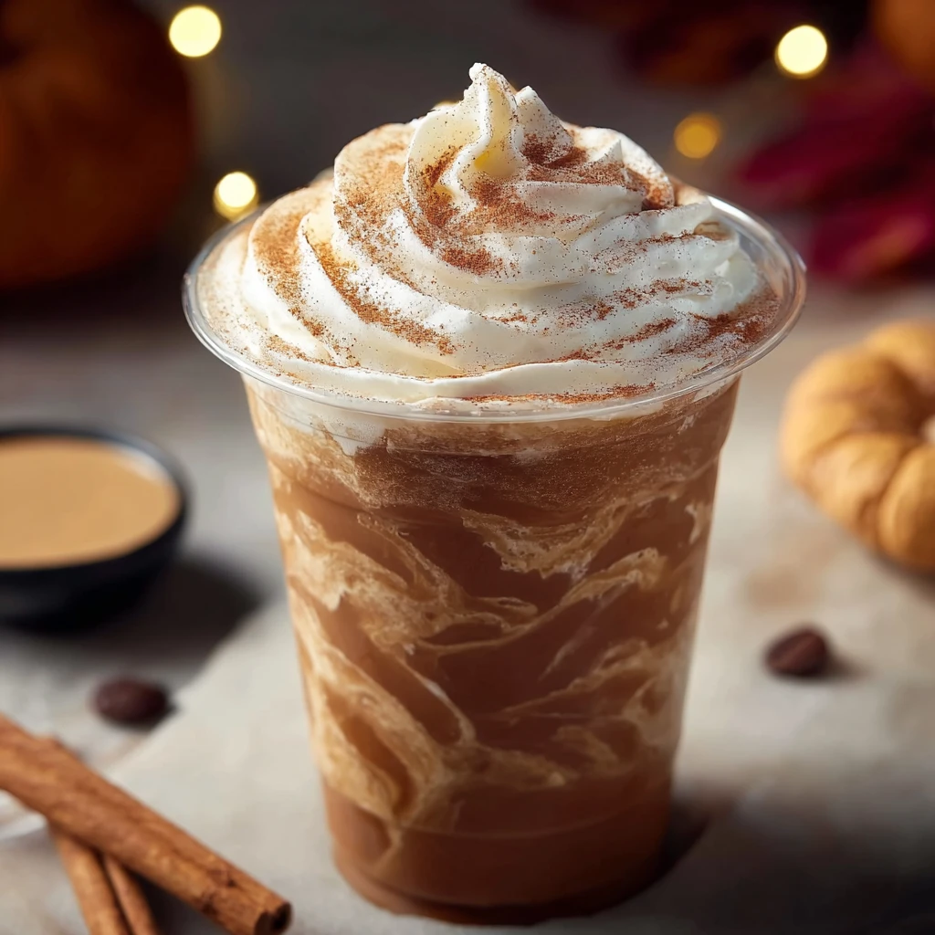 Indulge in the Cozy Pumpkin Spice Frappuccino Recipe