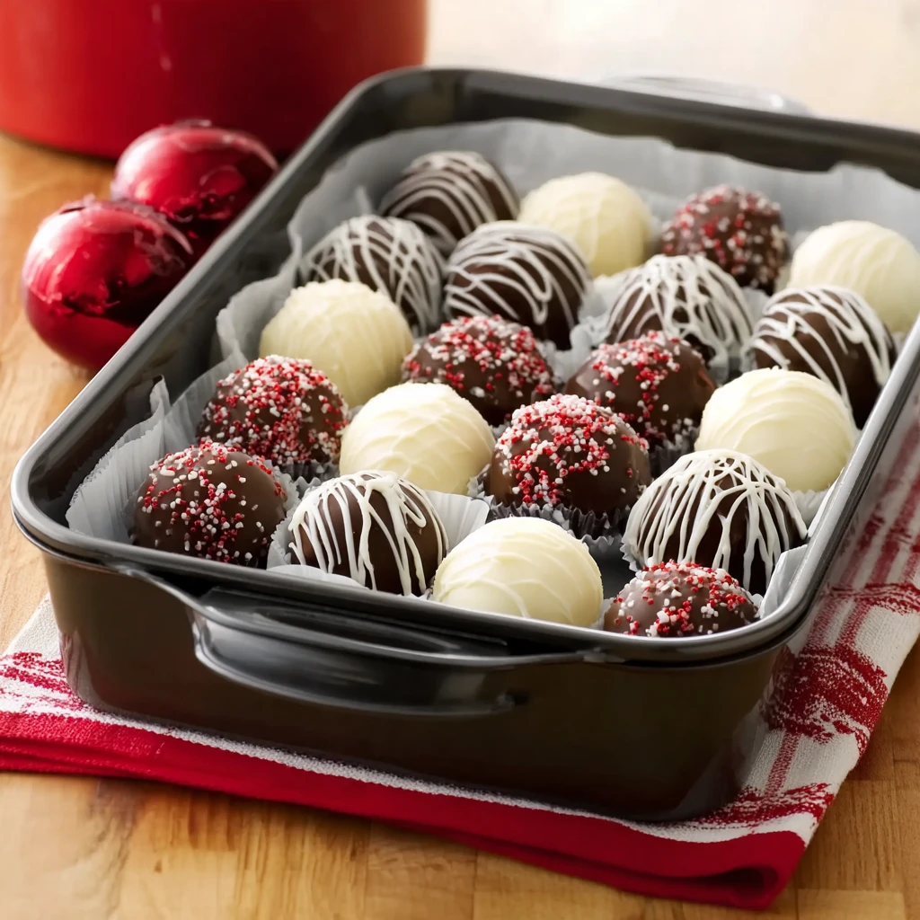 Irresistible Christmas Truffles: Transform Your Leftover Cake!