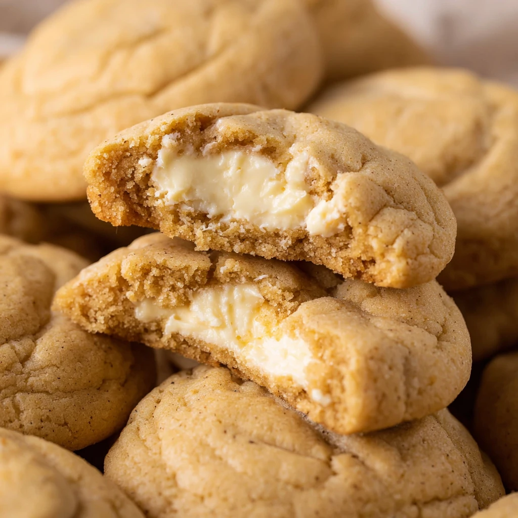 New York Cheesecake Stuffed Cookies (Soft, Thick & Filled with Creamy Cheesecake!)