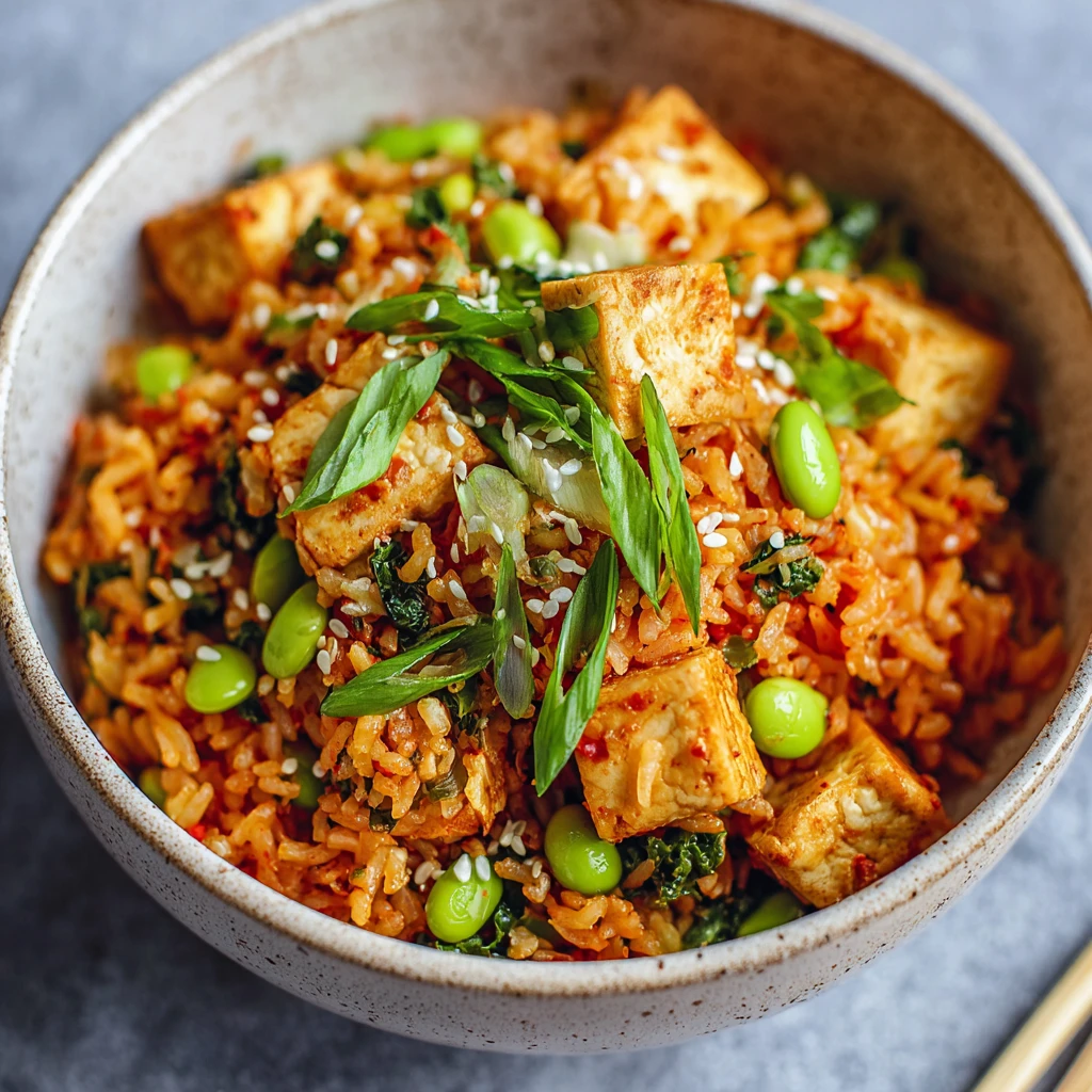 Vegan Kimchi Fried Rice for a Flavor-Packed Weeknight Meal