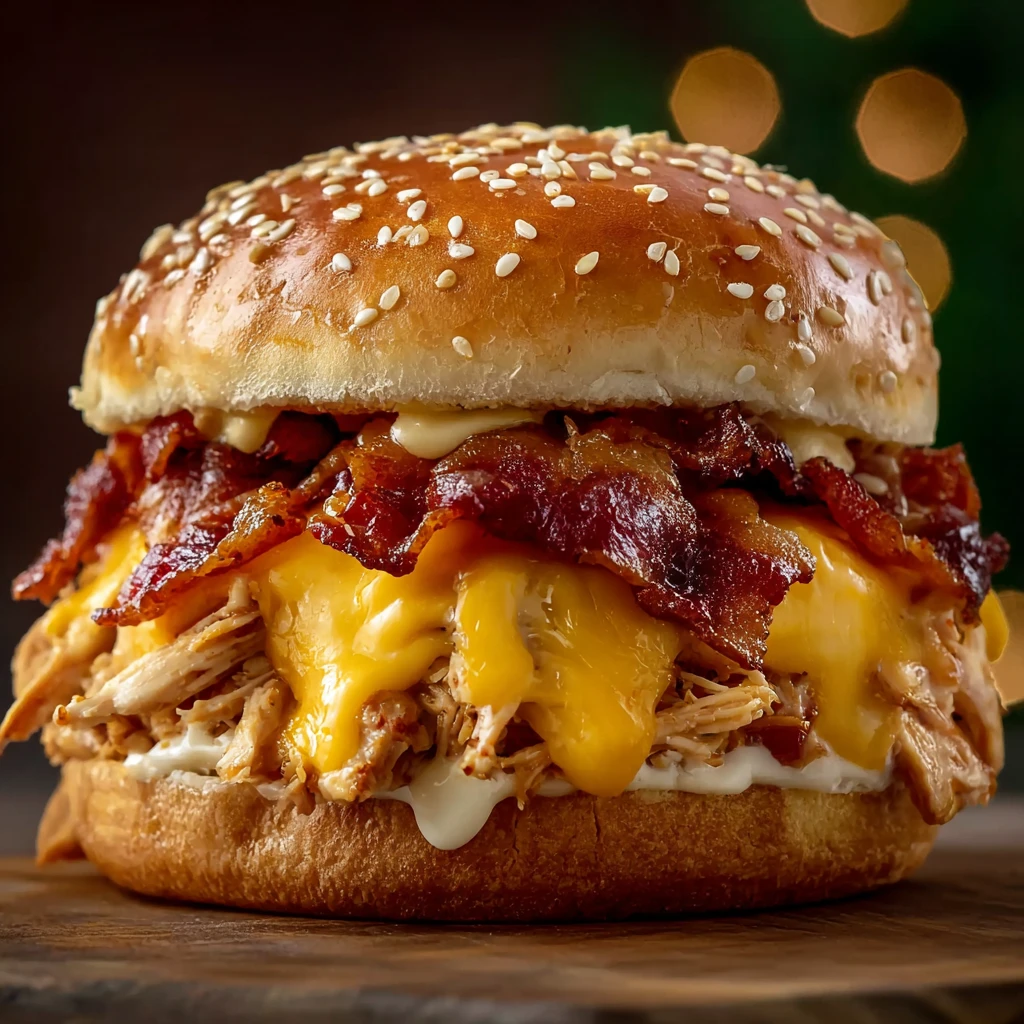 5-Ingredient Crack Chicken Sandwich