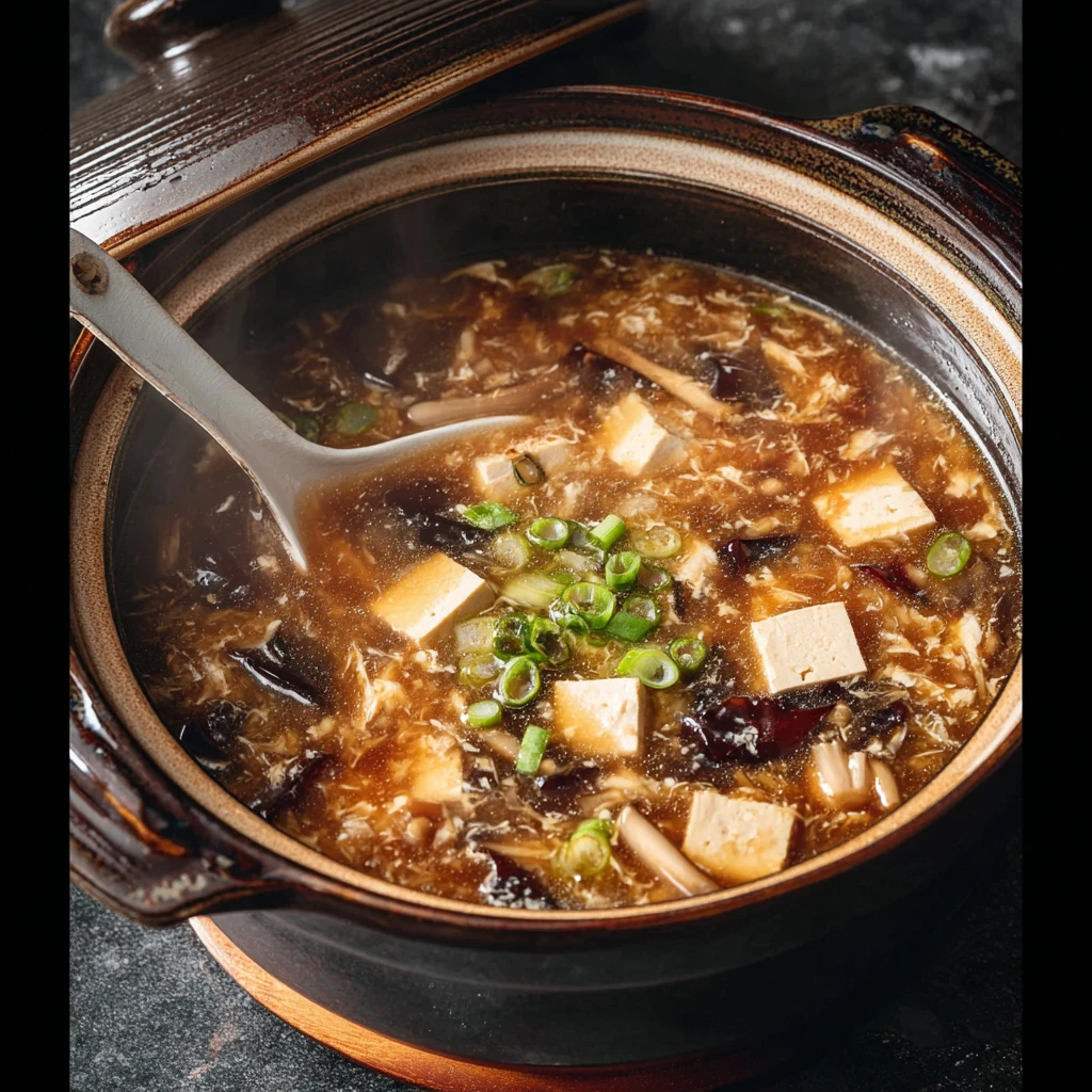 Authentic Hot and Sour Soup (酸辣汤)