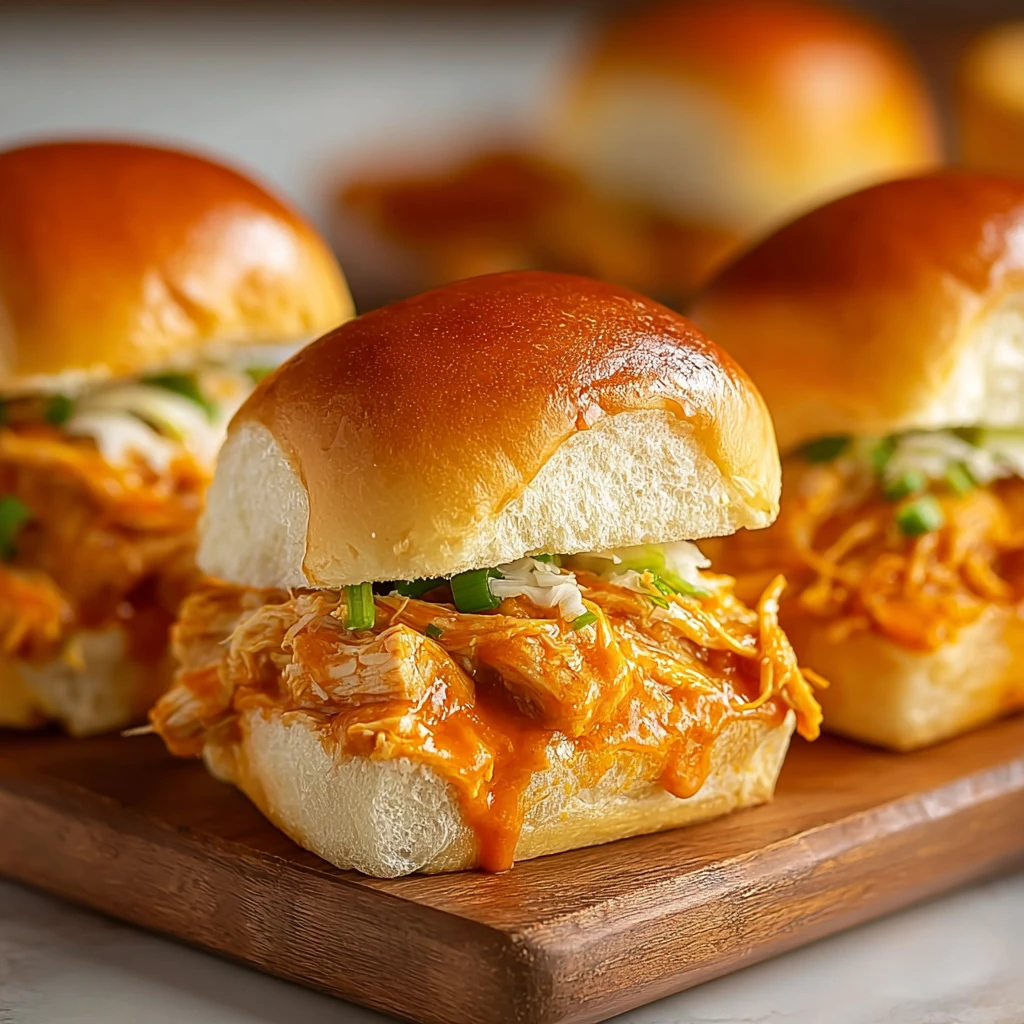 Buffalo Chicken Sliders