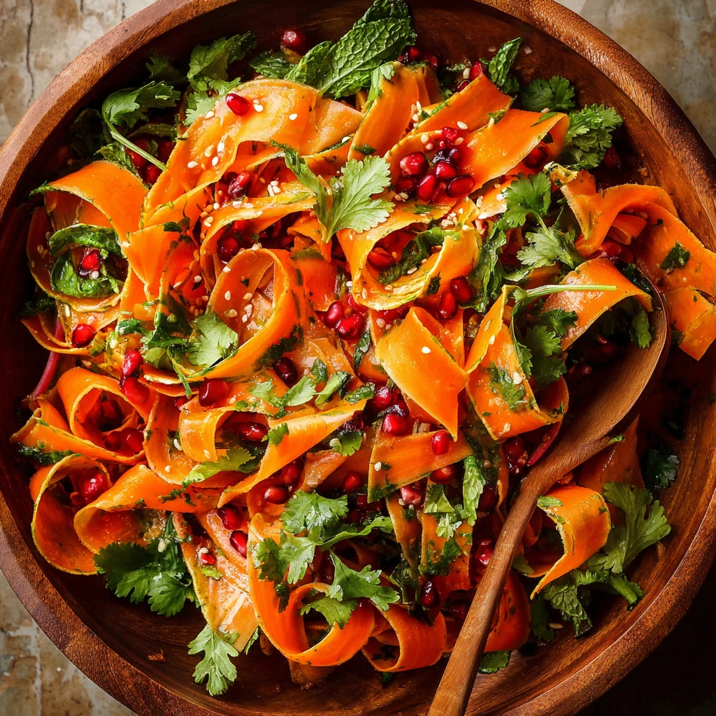 Citrus Miso Carrot Salad