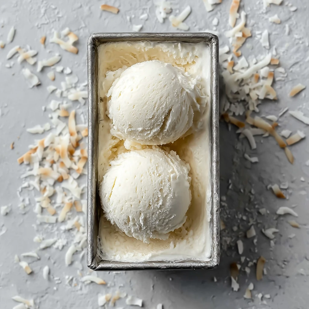 Creamy Coconut Ice Cream That’s Dairy-Free and Delicious
