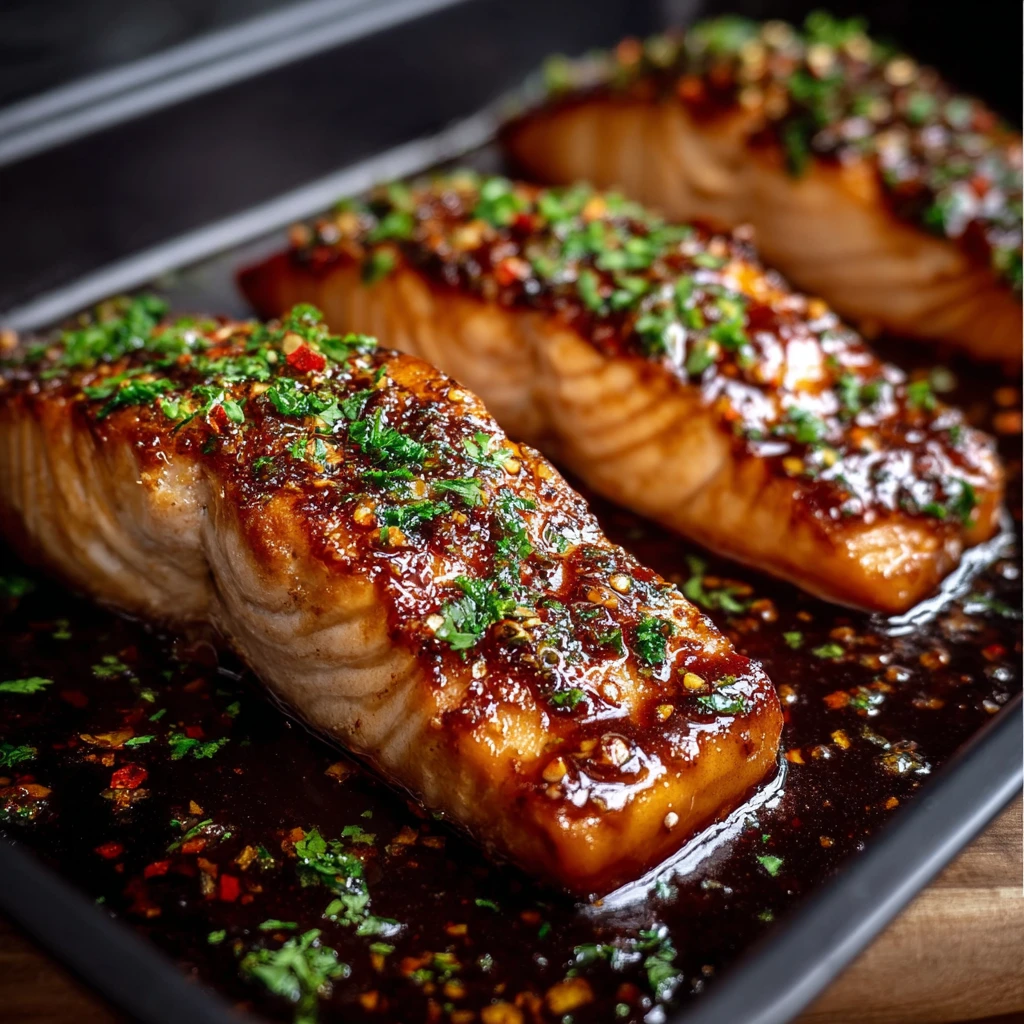 Crispy Honey Garlic Glazed Salmon Recipe That Pops with Flavor