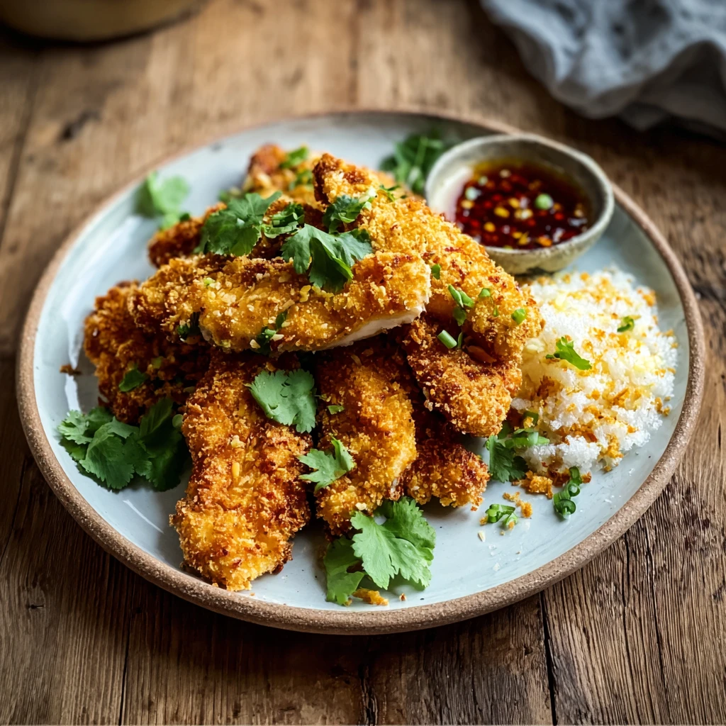 Crispy Katsu Cornflake Chicken in Under 30 Minutes