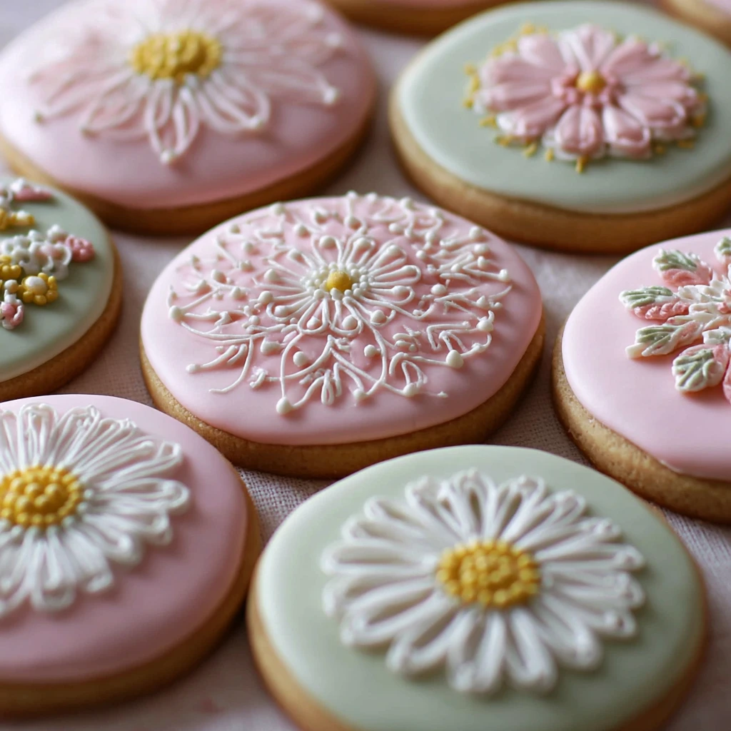 Fondant Decorated Cookies