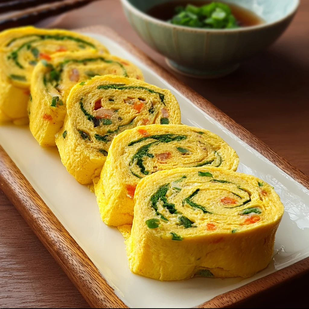 Gyeran Mari (Korean Rolled Omelette)