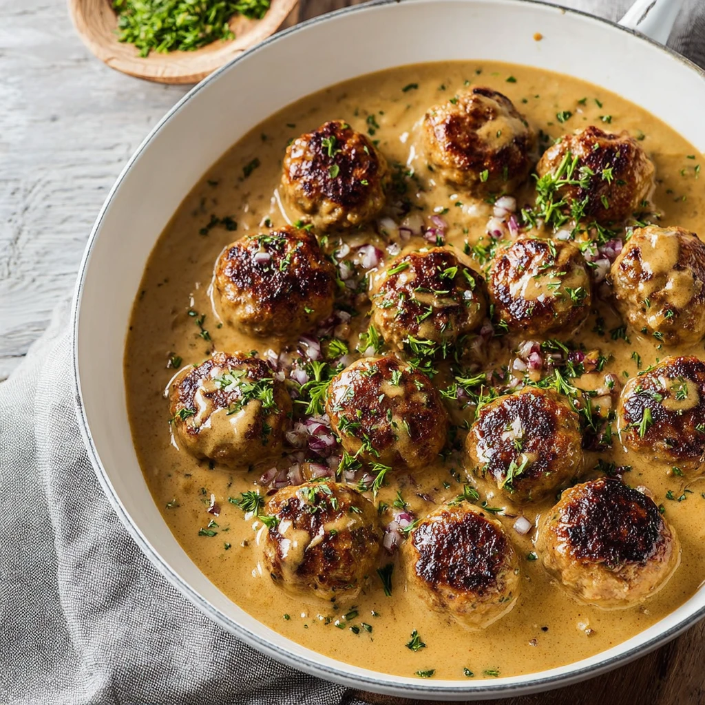 Healthy Turkey Meatballs With Gravy – A Cozy Family Favorite