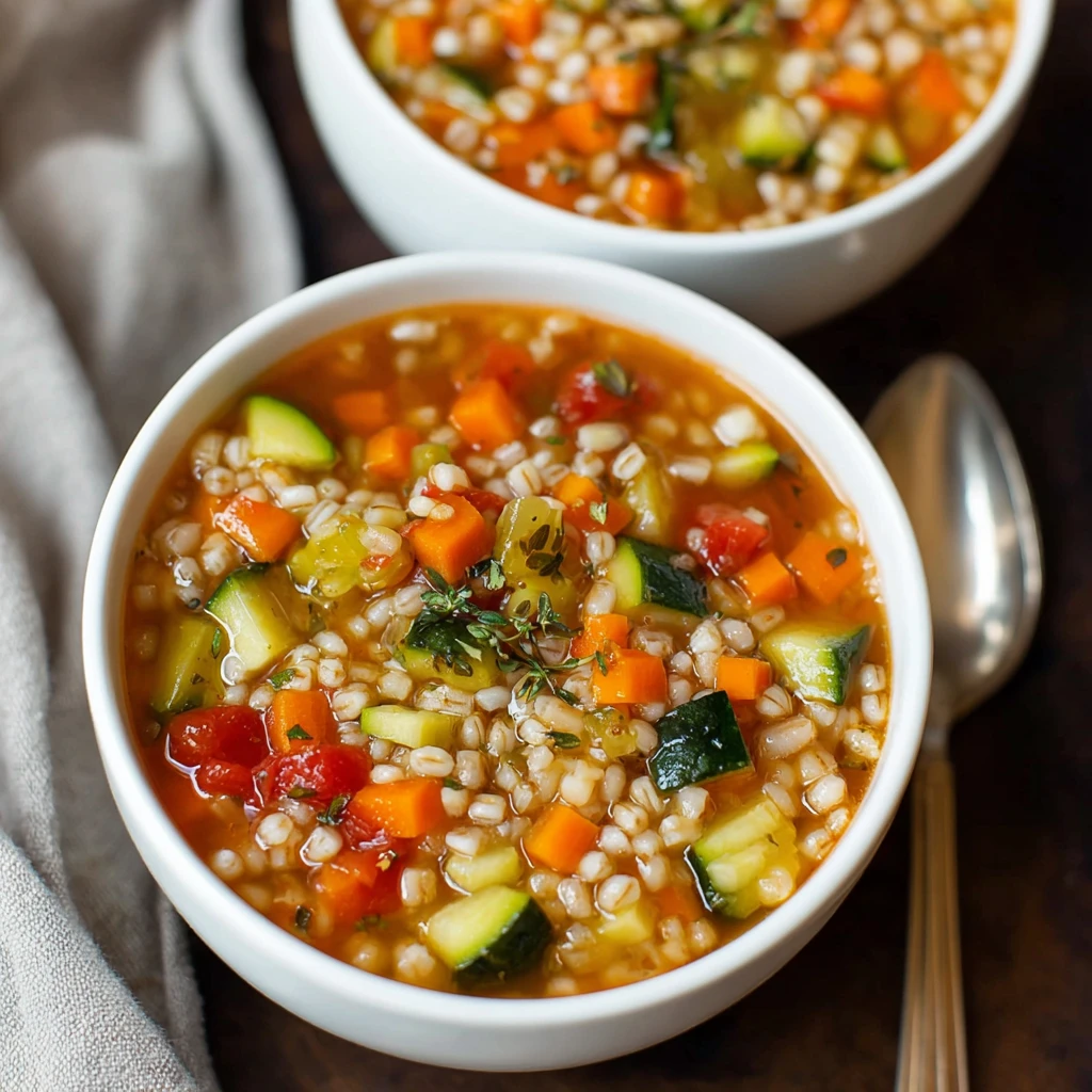 Healthy Vegetable Barley Soup: Cozy, Comforting & Wholesome