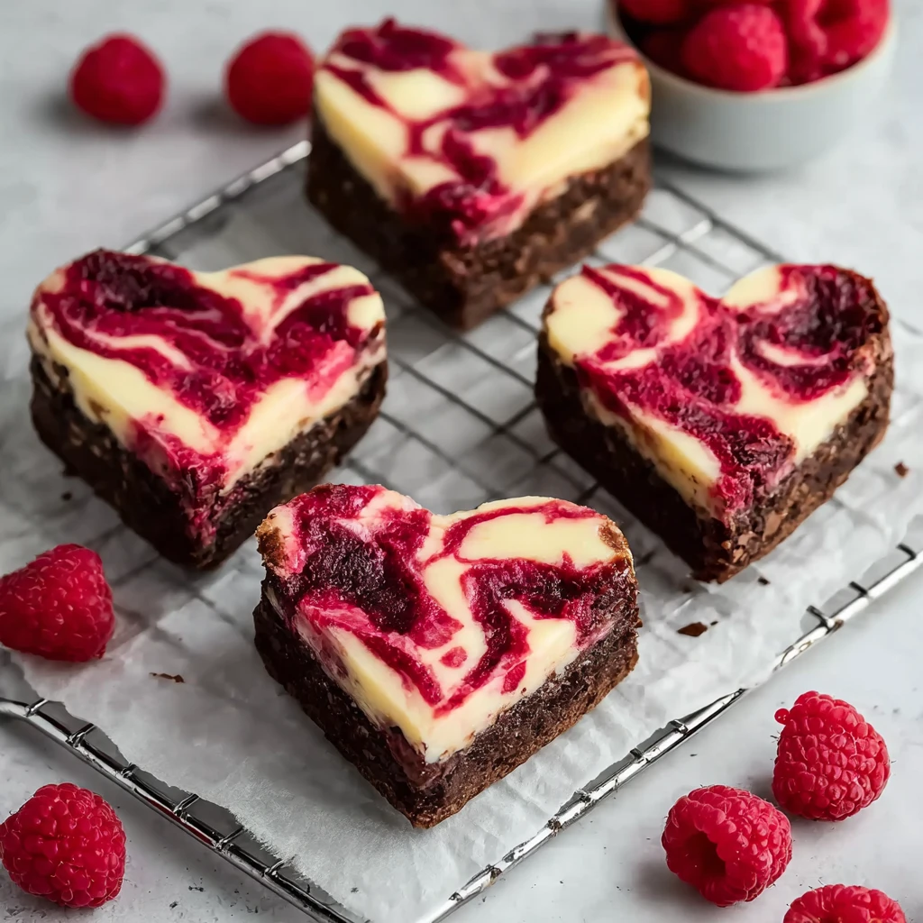 Heart Shaped Brownies