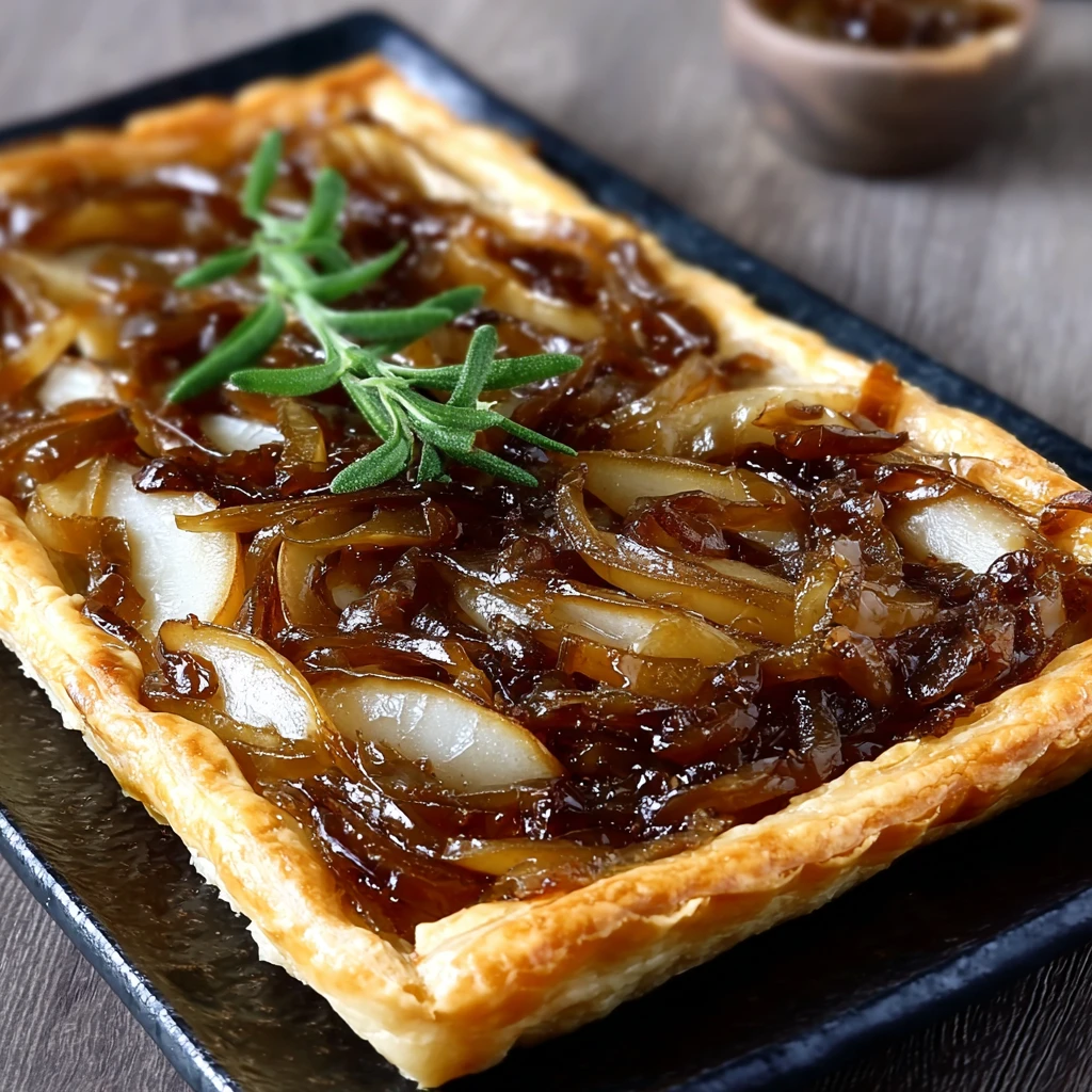 Irresistible Caramelized Onion and Pear Side Dish Recipe