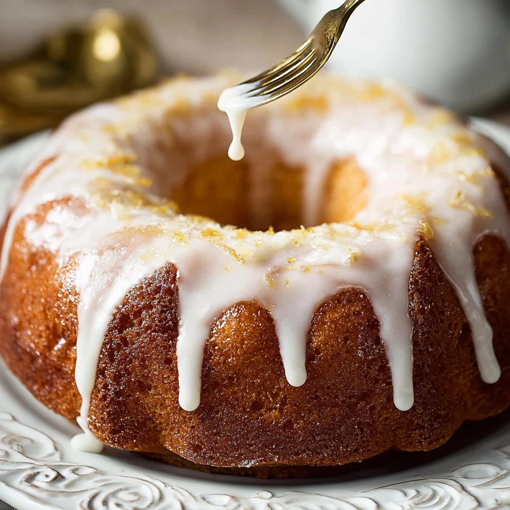 Irresistible Doughnut Cake with Spiced Glaze Party Dessert