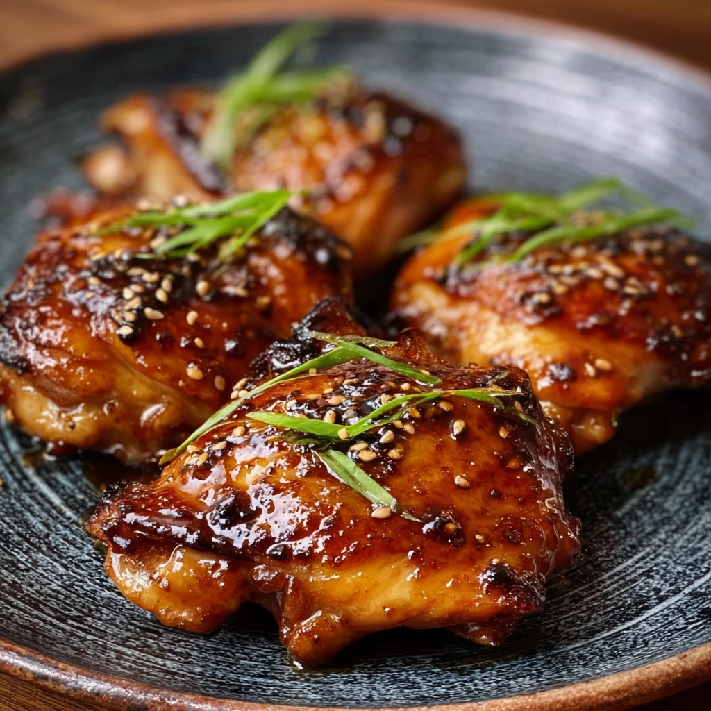 Irresistible Garlic Soy Roasted Chicken Thighs Recipe