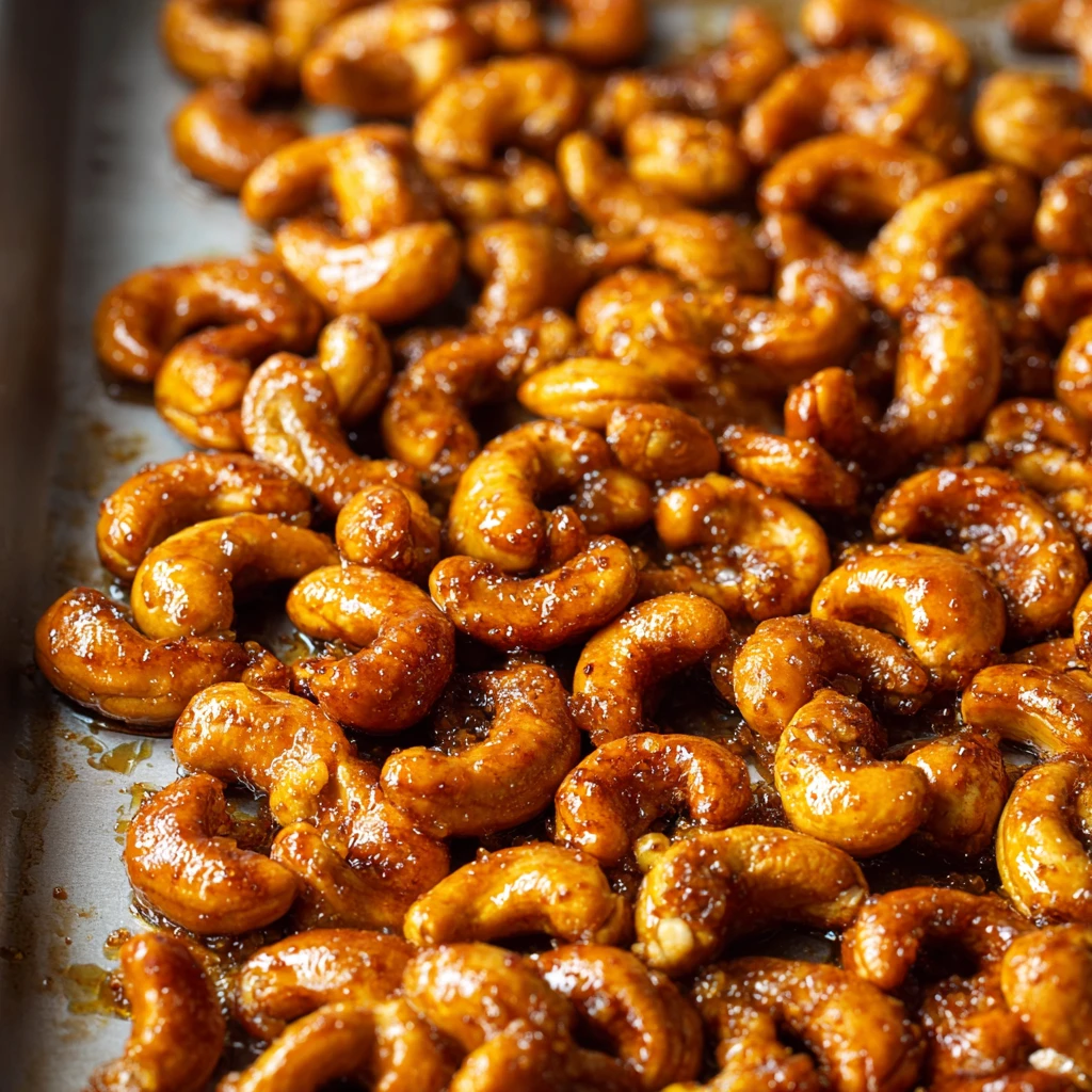 Irresistible Spicy Maple Glazed Cashews Recipe