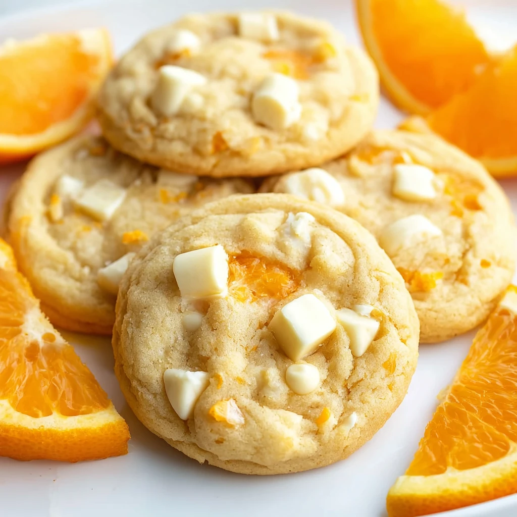 Orange Creamsicle Cookies