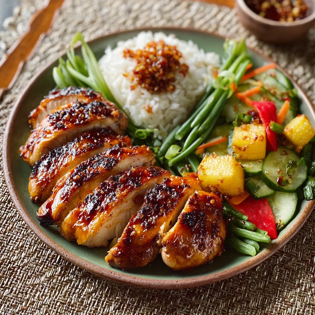 Polynesian Chicken with Crisp Vegetables for a Flavor Adventure