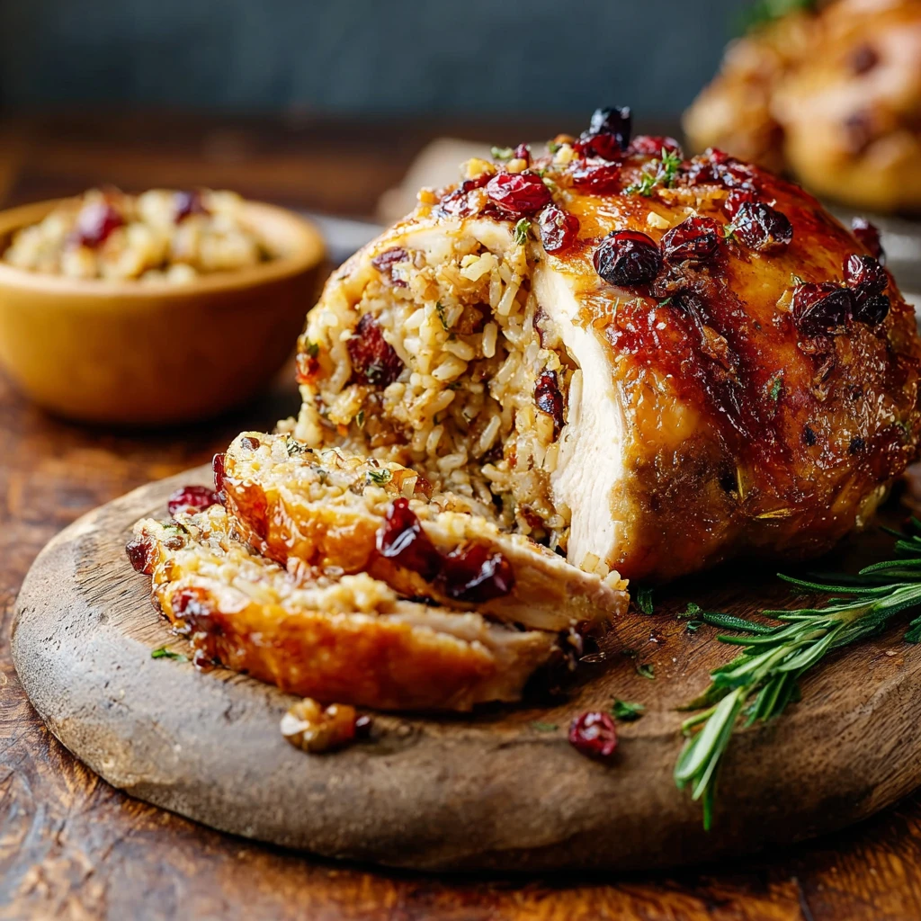 Roast Chicken Treasure Rice Stuffing for Glorious Family Meals