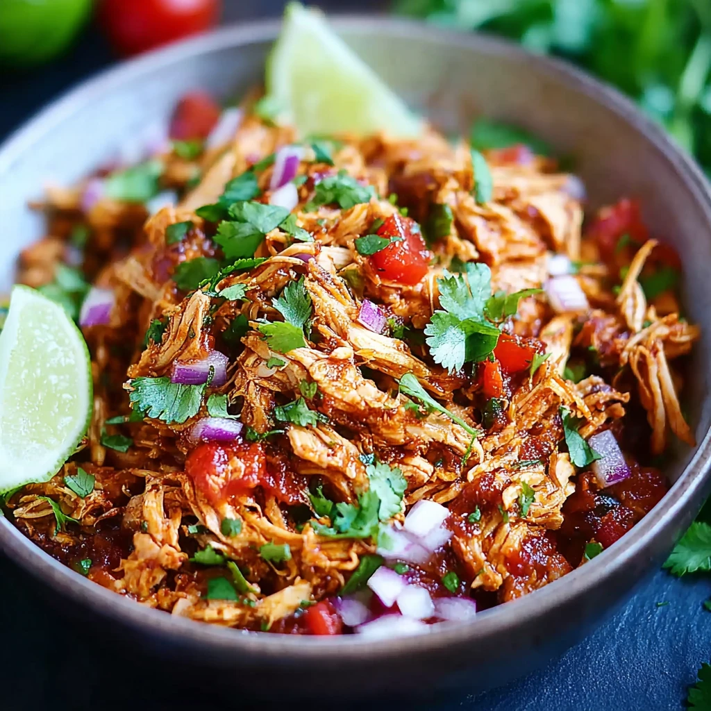 Smoky Mexican Pulled Chicken