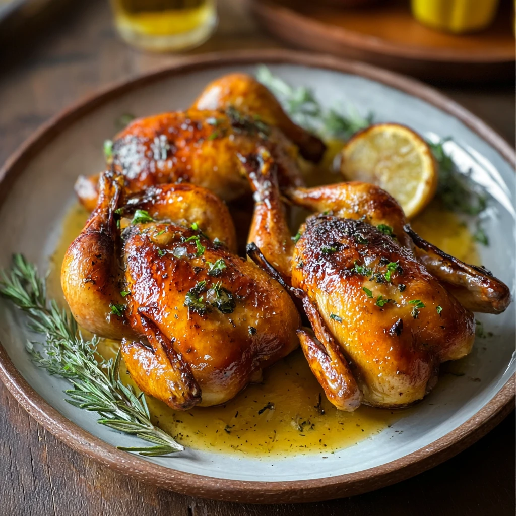 Sous Vide Cornish Hens