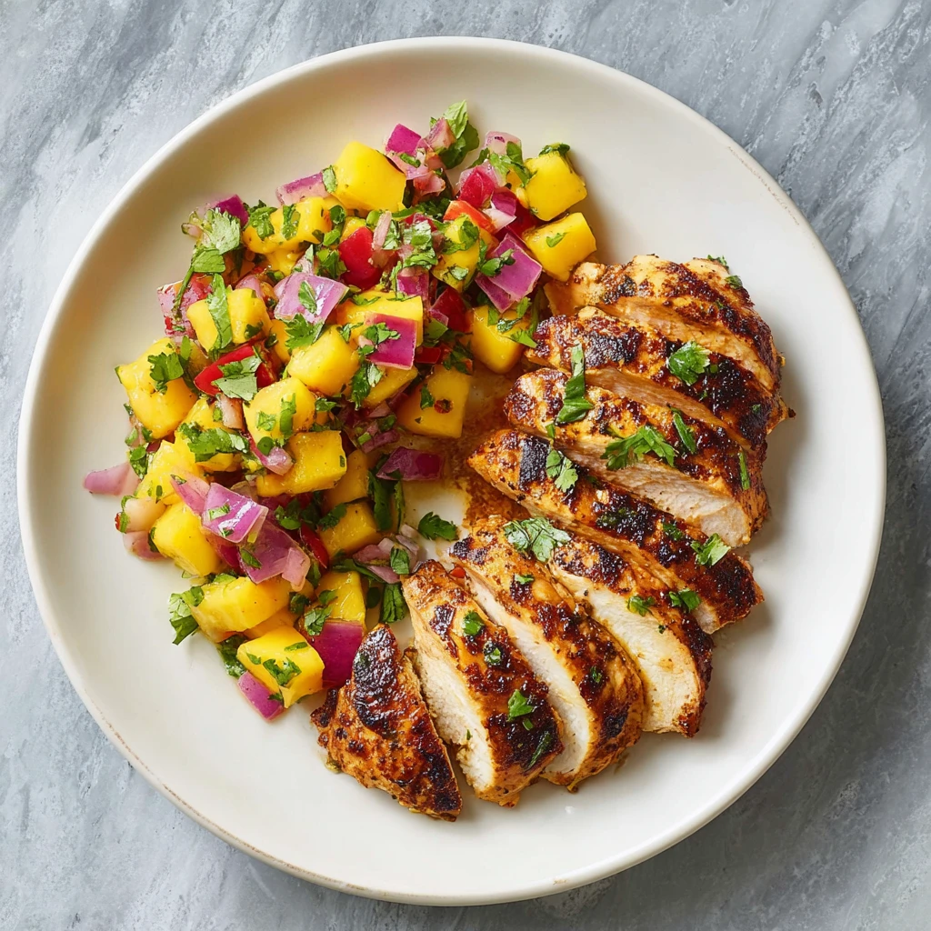 Sweet Spicy Chicken with Mango Salsa: Your Summer Flavor Fix