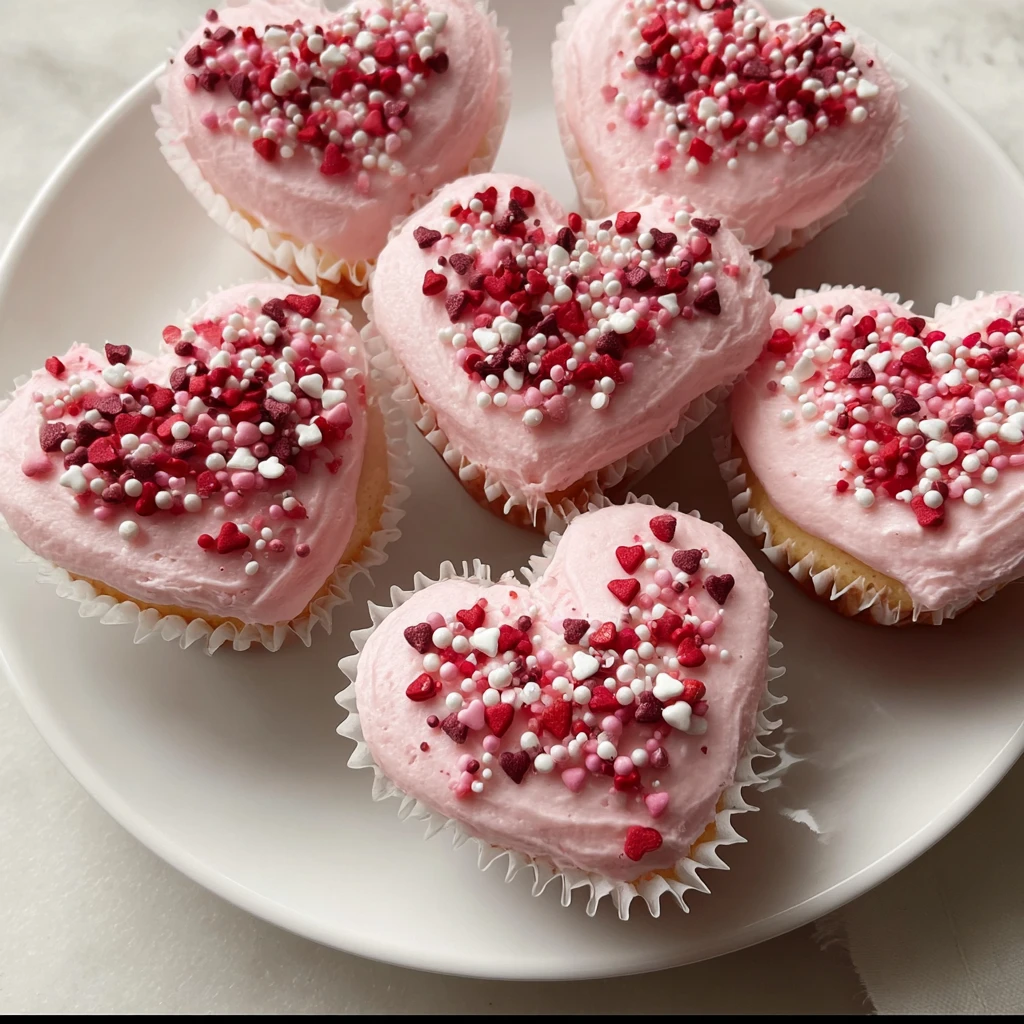 Valentine’s Day Heart-Shaped Cupcakes You’ll Love Making