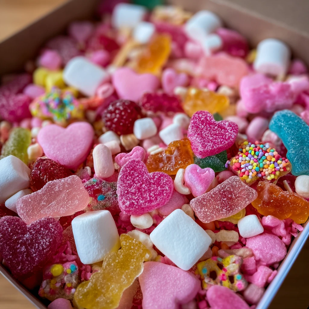 Valentines treat boxes sweets to Make Hearts Flutter Today