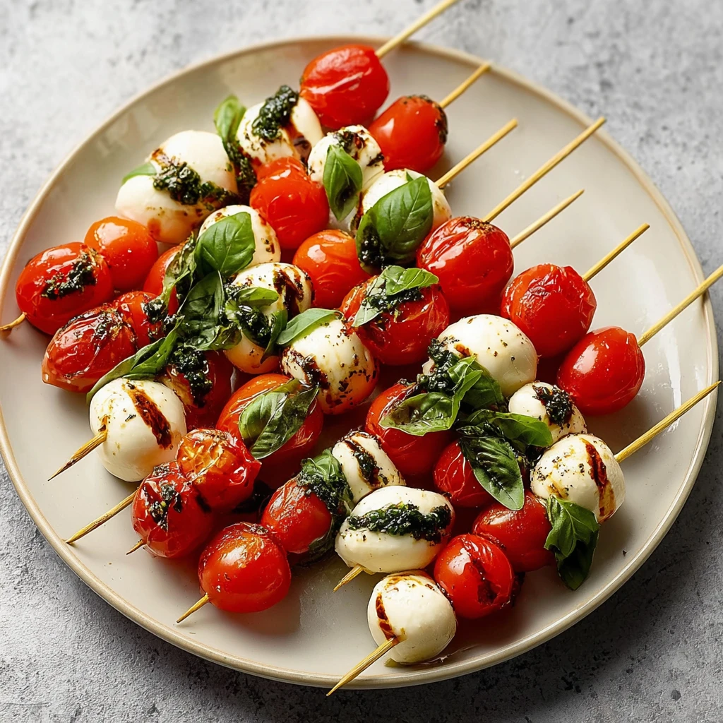 Caprese Skewers: A Flavorful Burst of Summer Joy