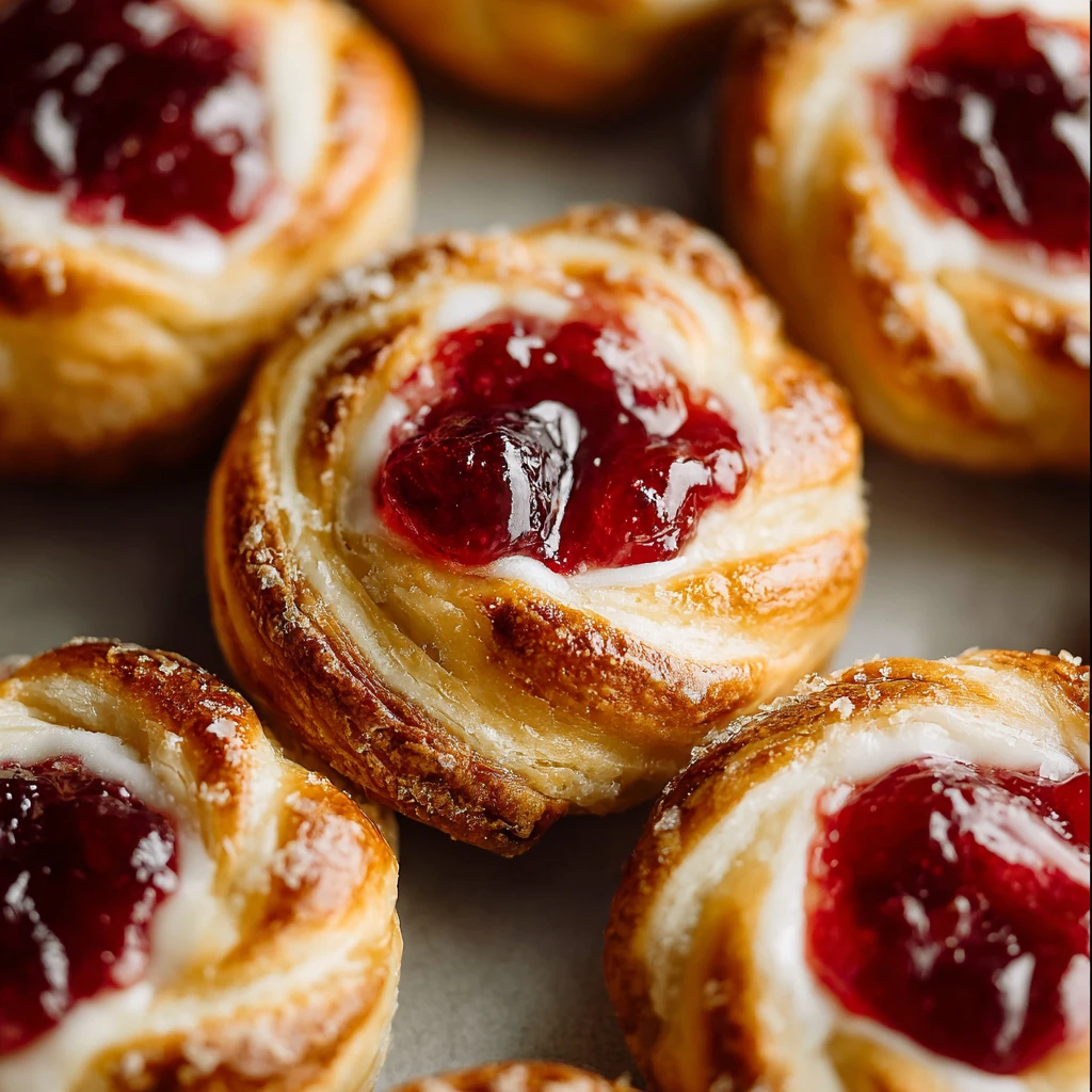 Cherry Cheesecake Danish