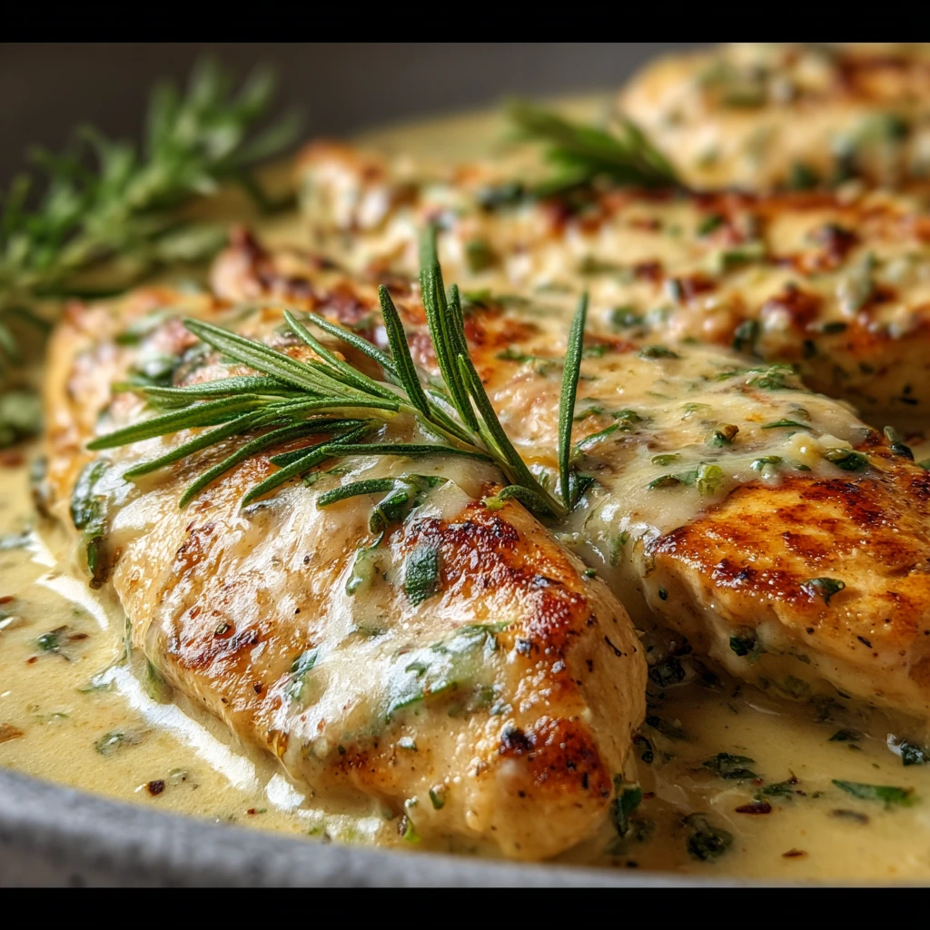 Creamy Rosemary Chicken Tenders
