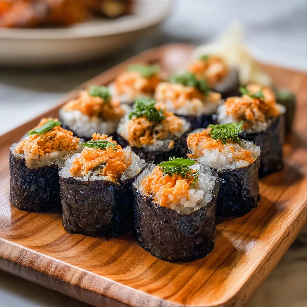 Crispy Chicken Nori Roll