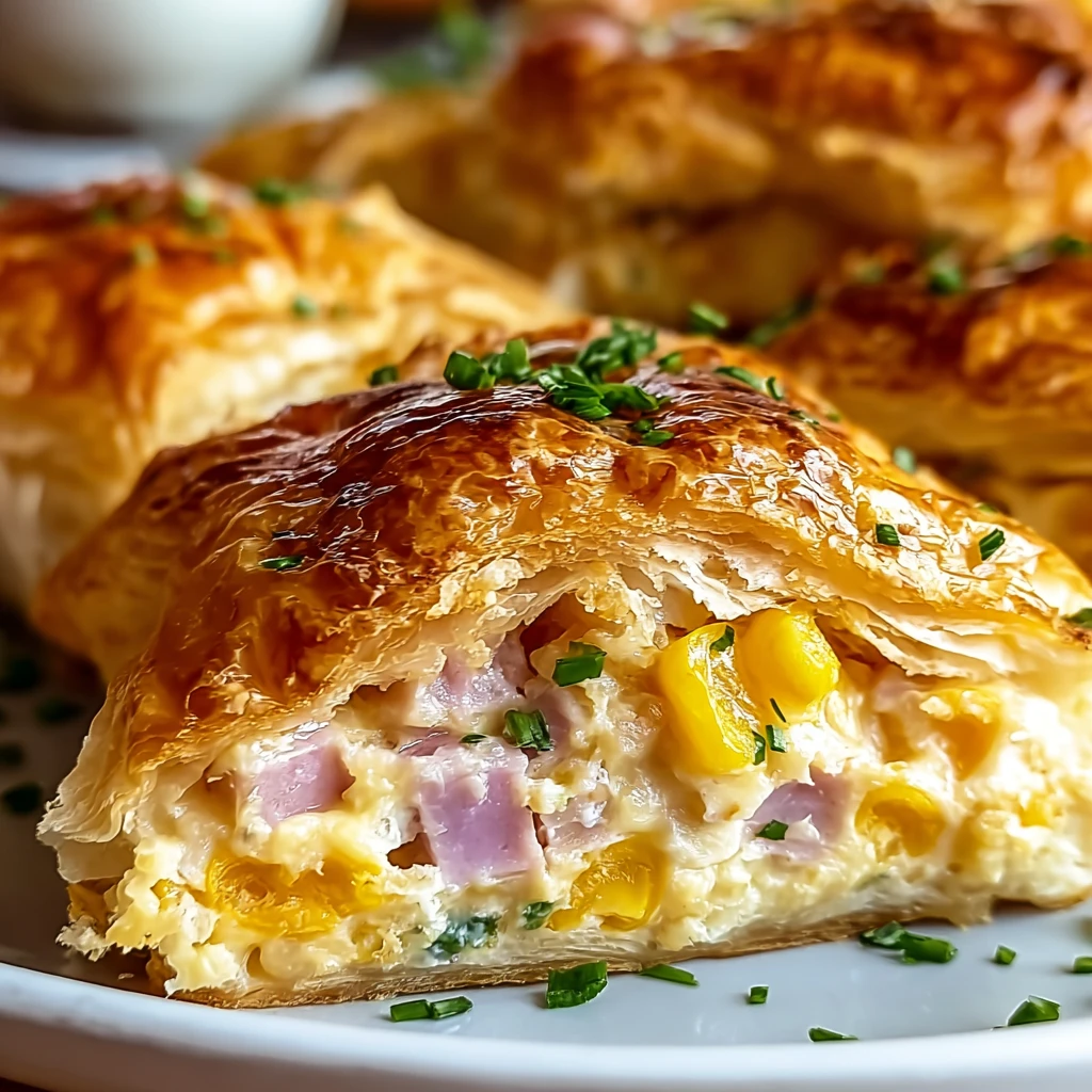 Croissant Breakfast Casserole