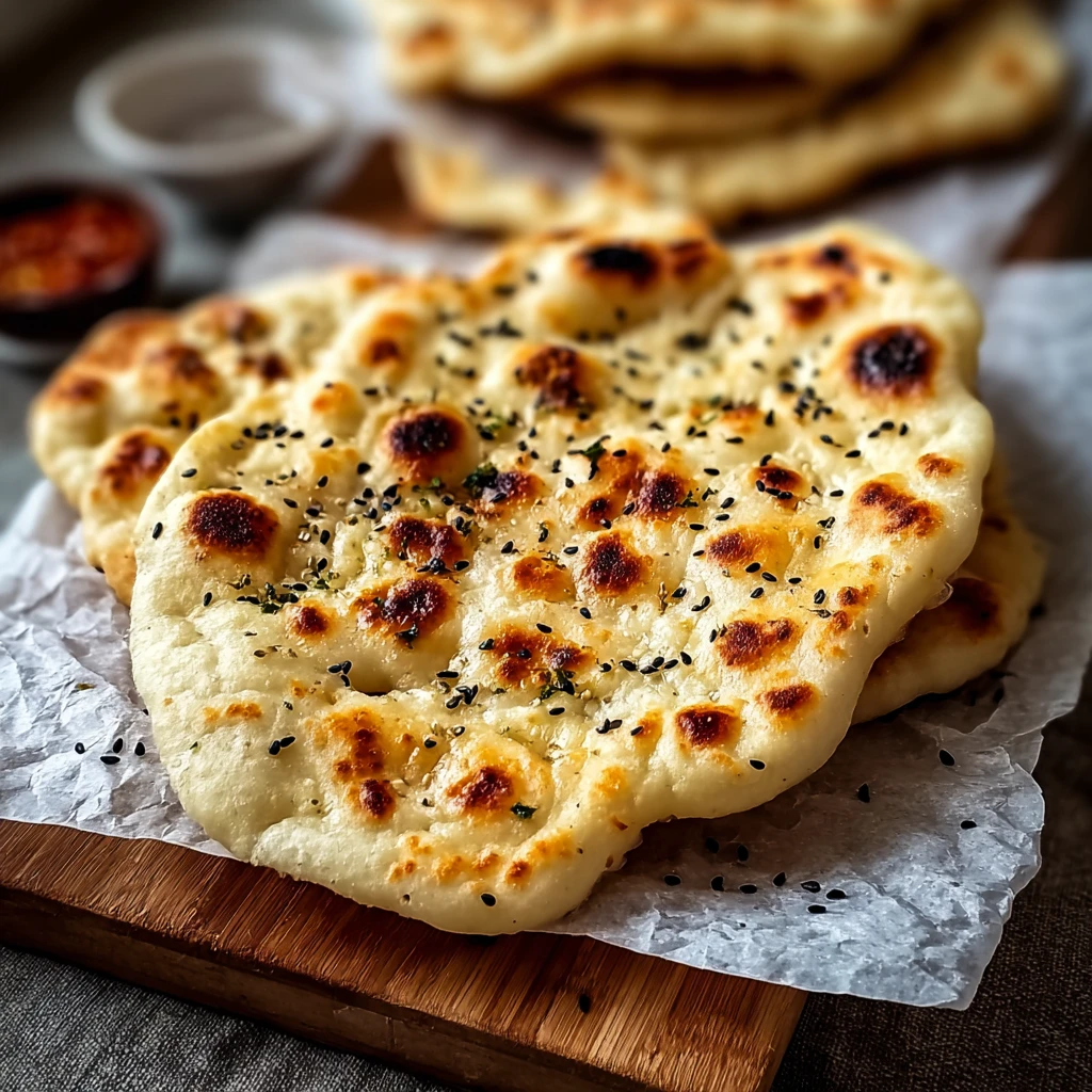 Fluffy 2-Ingredient Flatbread: The Ultimate Easy Base