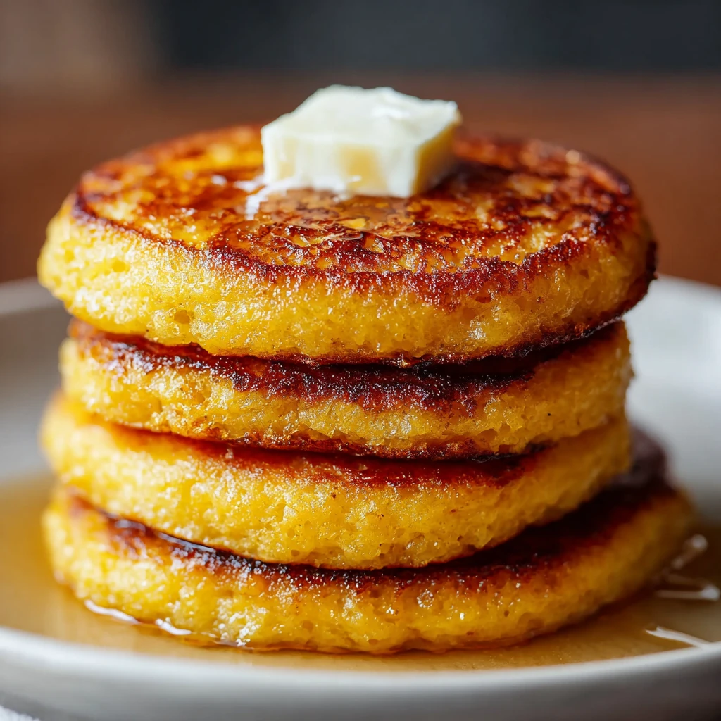 Fried Cornbread Hoecakes