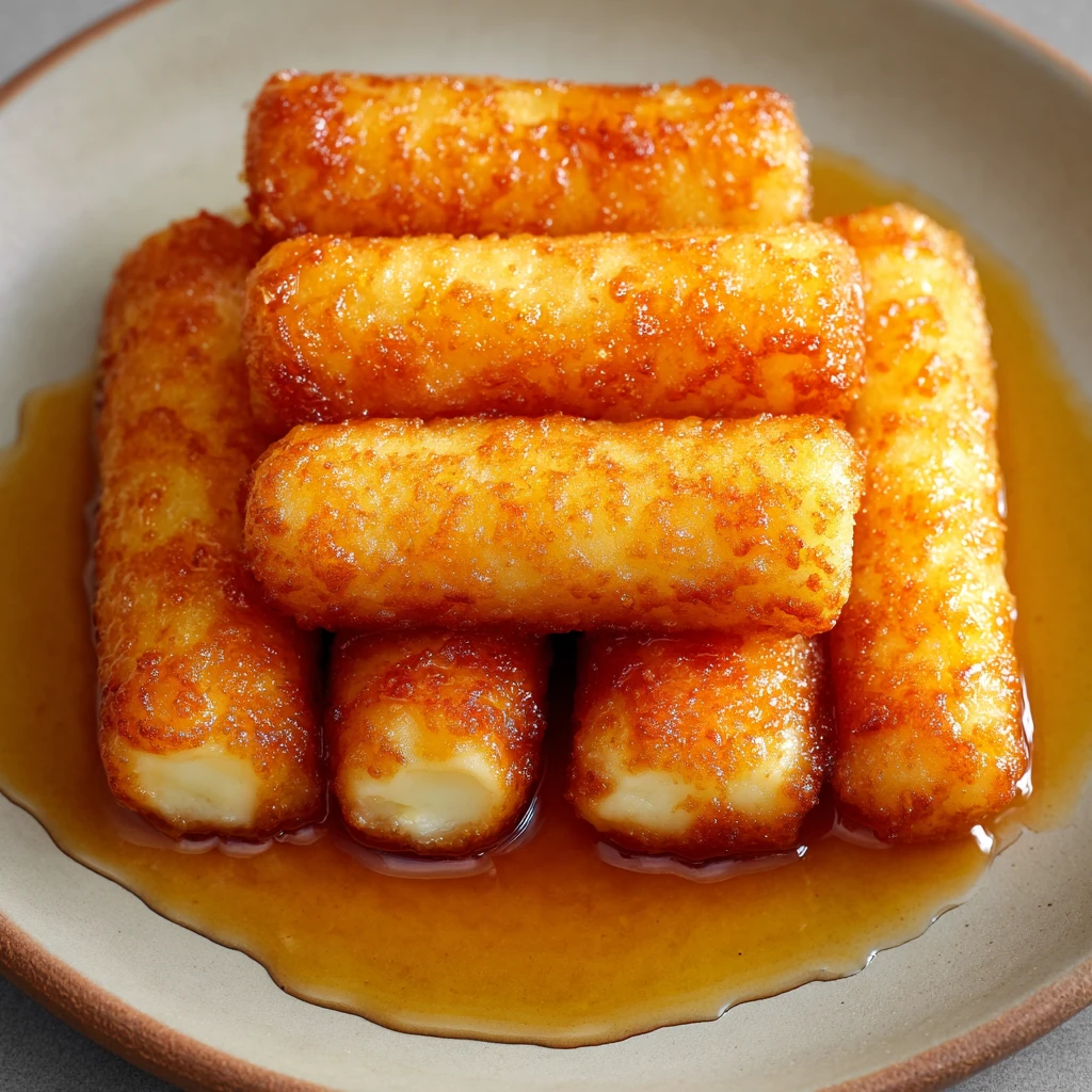 Hot Honey Mozzarella Sticks