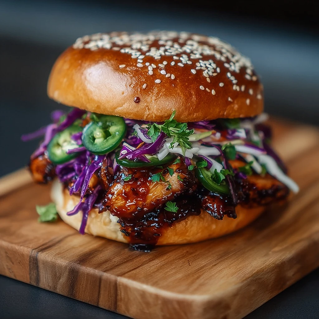 Korean BBQ Chicken Sandwich