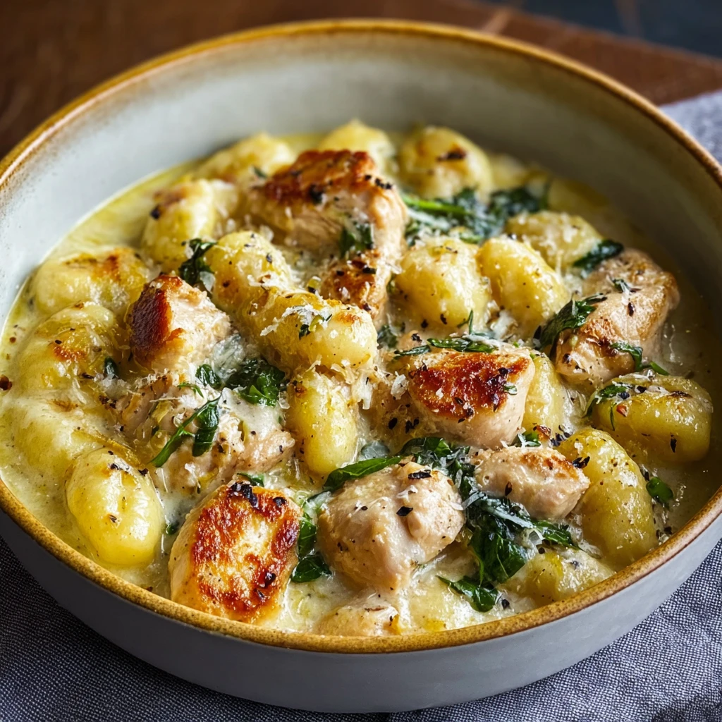 Lemon Chicken Gnocchi