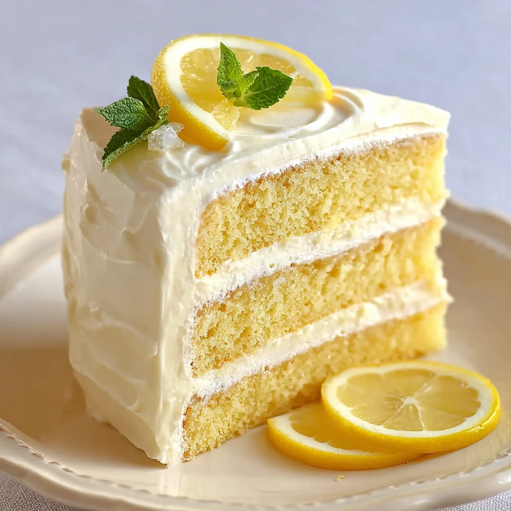 Lemon Layer Cake: Zesty Delight for Any Occasion