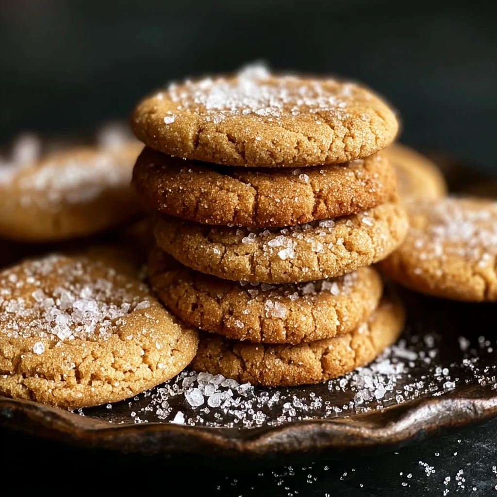 Salted Honey Cookies
