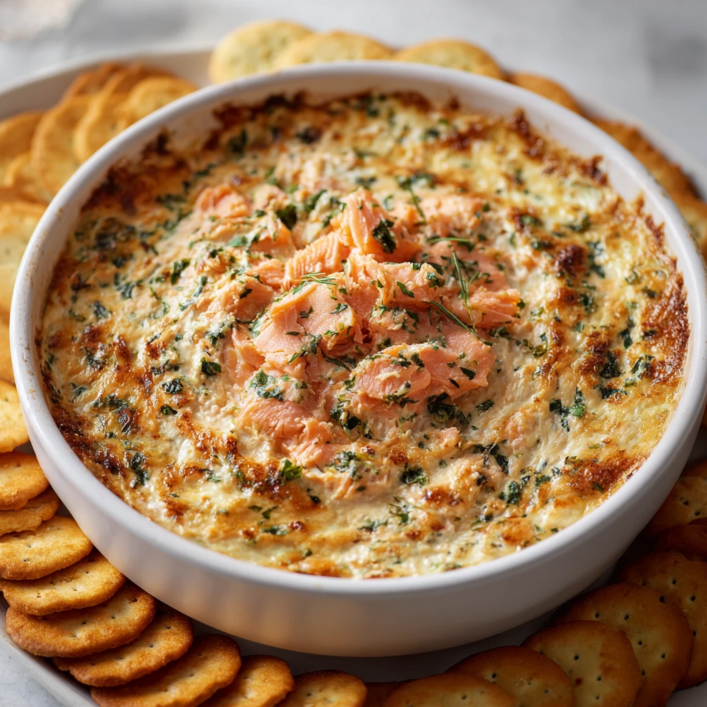Smoked Salmon Layer Dip