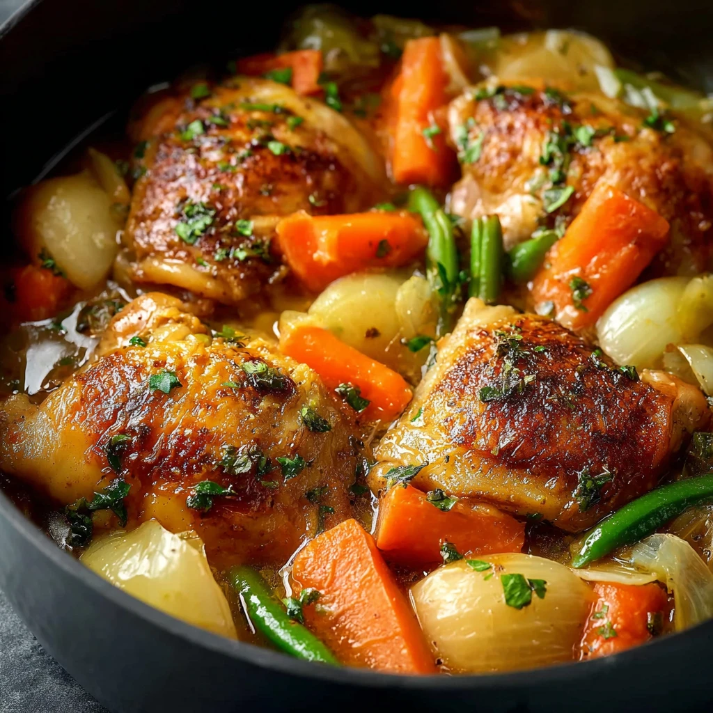 Smothered Chicken & Veggies