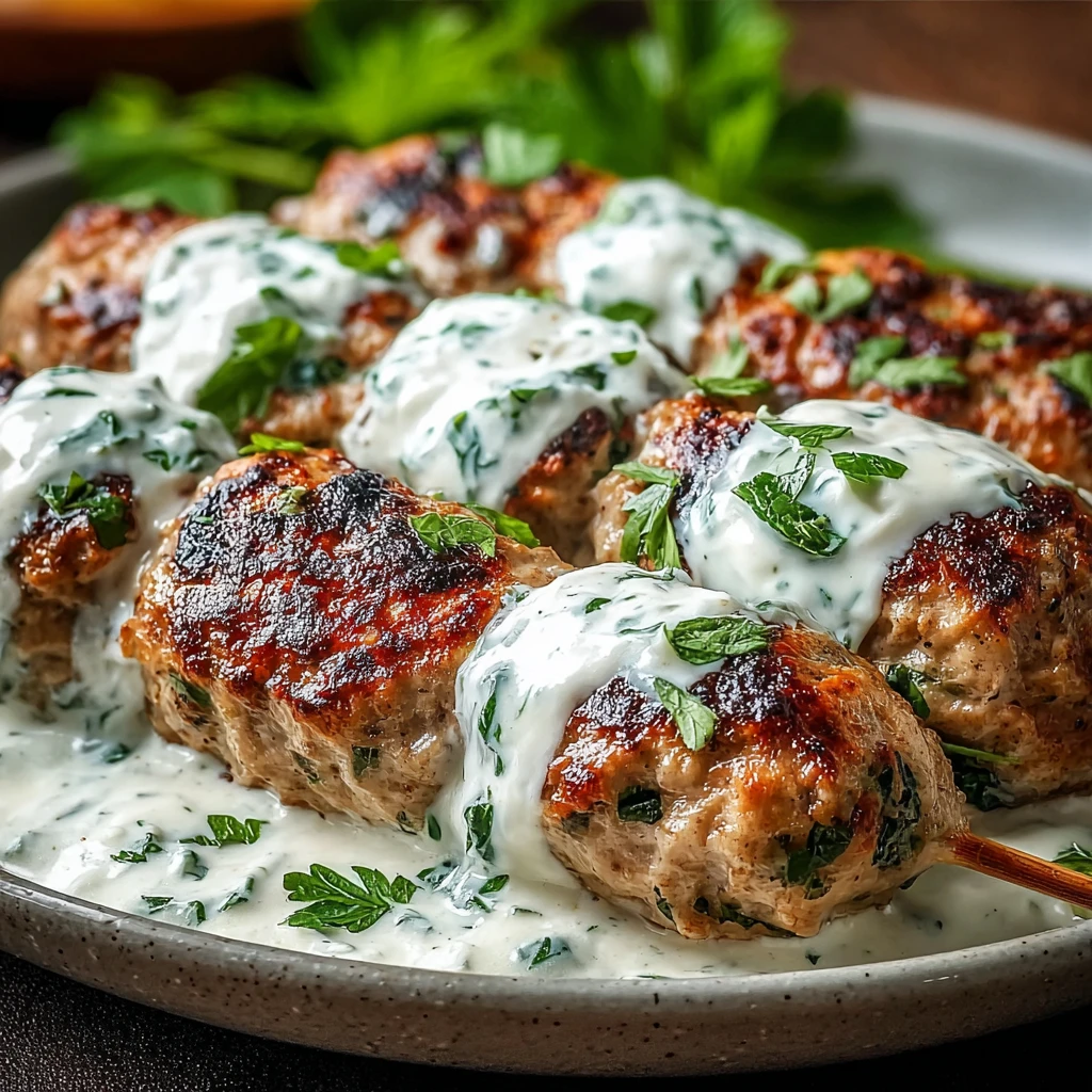 Chicken Kofta with Garlic Yogurt Sauce: 7 Amazing Easy Secrets