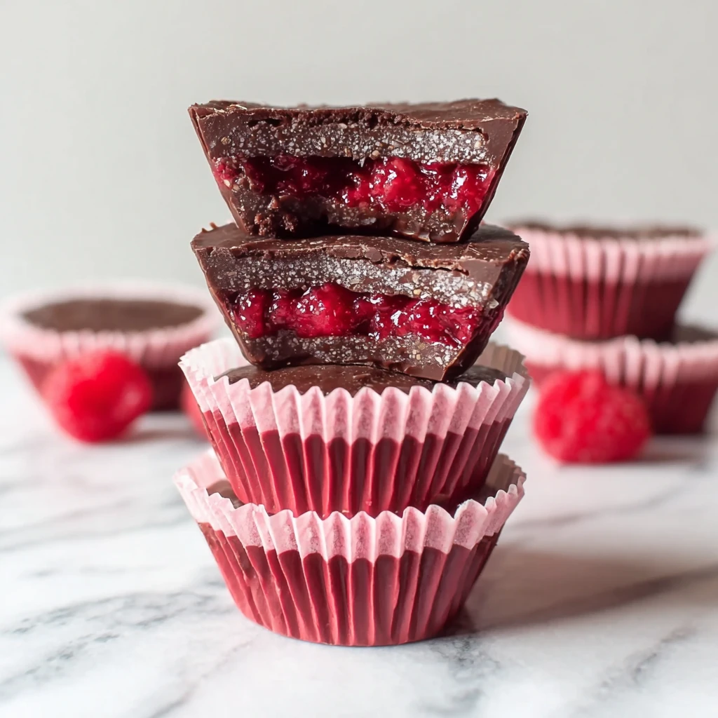 Chocolate Raspberry Chia Cups: 6 Irresistible No-Bake Treats