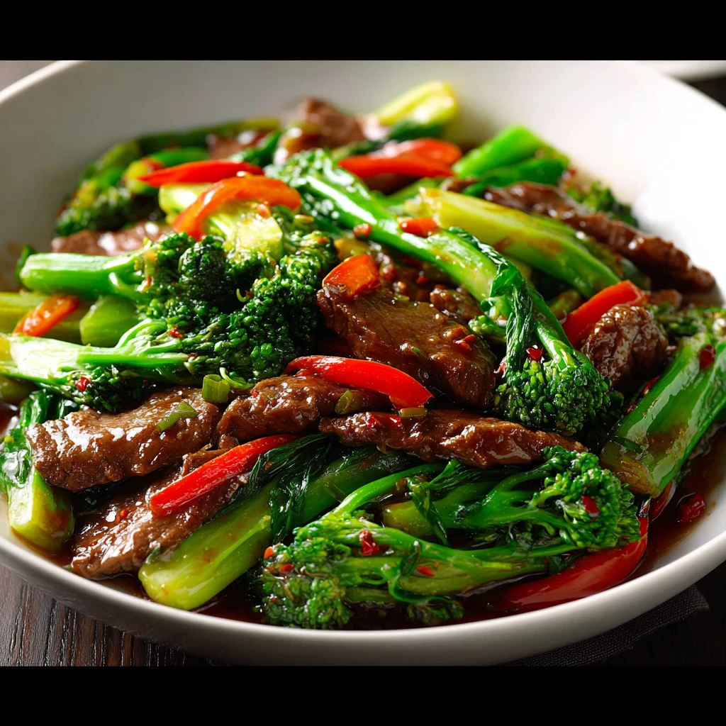 Delicious Beef Stir Fry with Fresh Vegetables