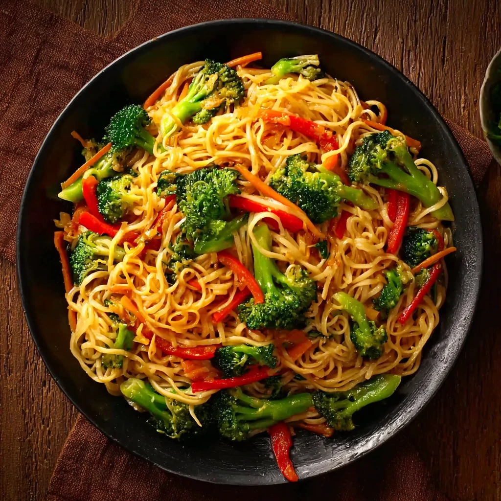 Garlic Butter Noodle Stir Fry
