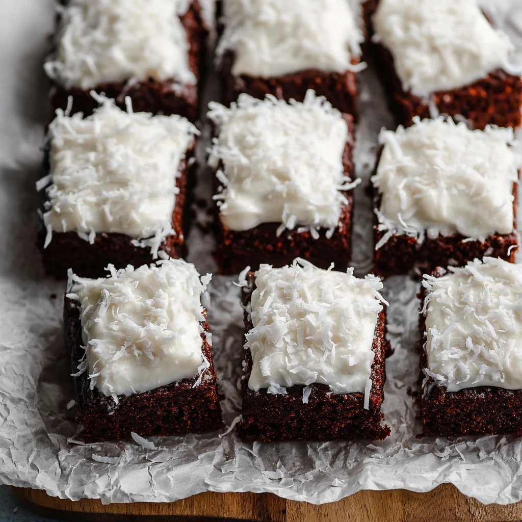 Healthy Chocolate Coconut Snack Cake