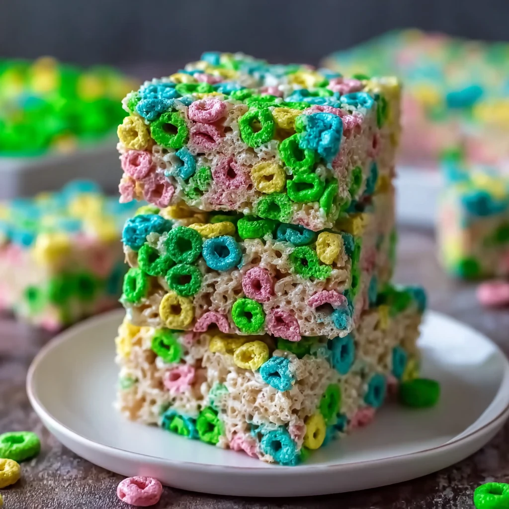 Irresistible Lucky Charms Rice Krispie Treats – The Ultimate Festive No-Bake Dessert